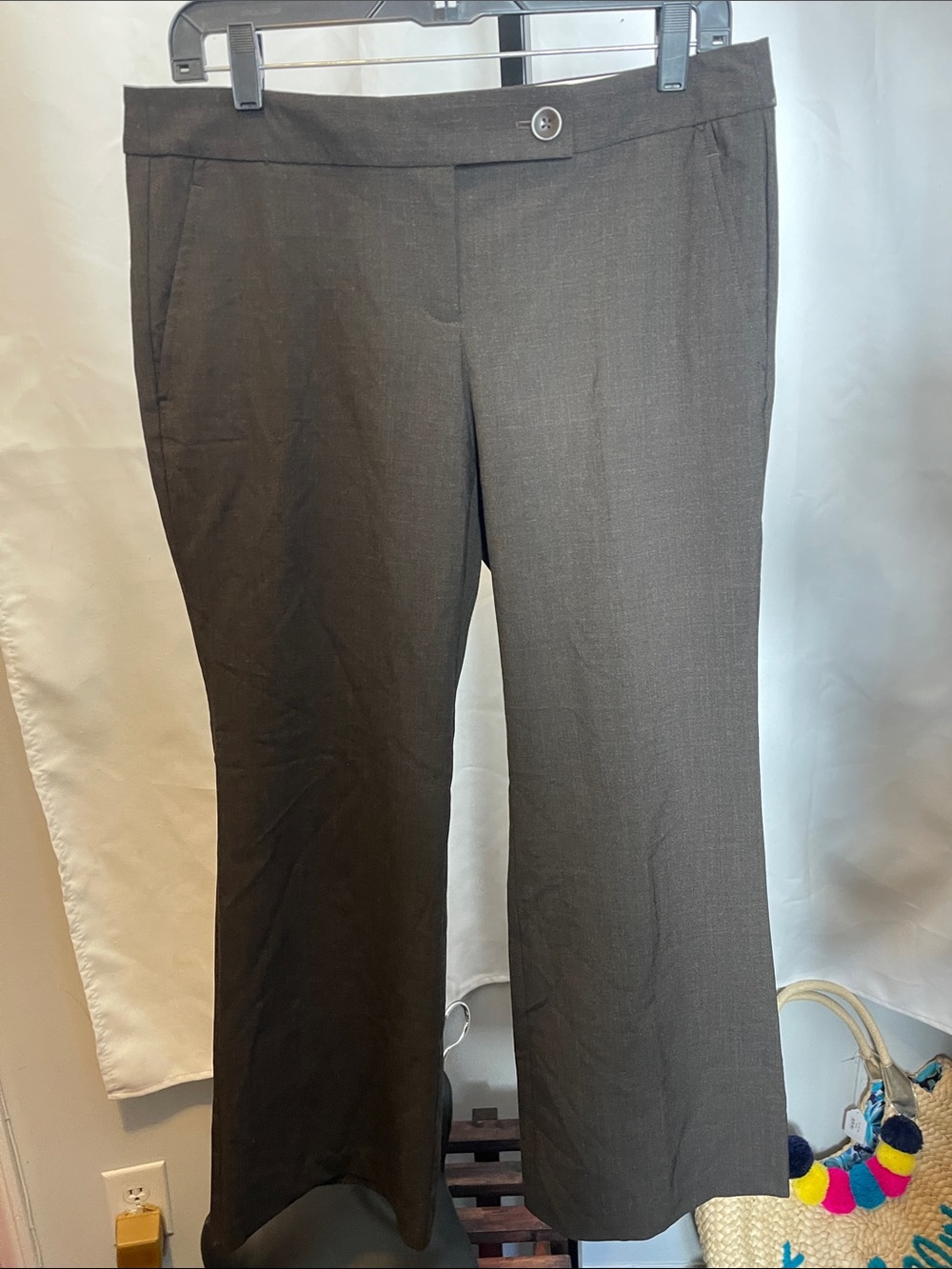 Victoria's Secret Brown Boot-Cut Dress Pants
